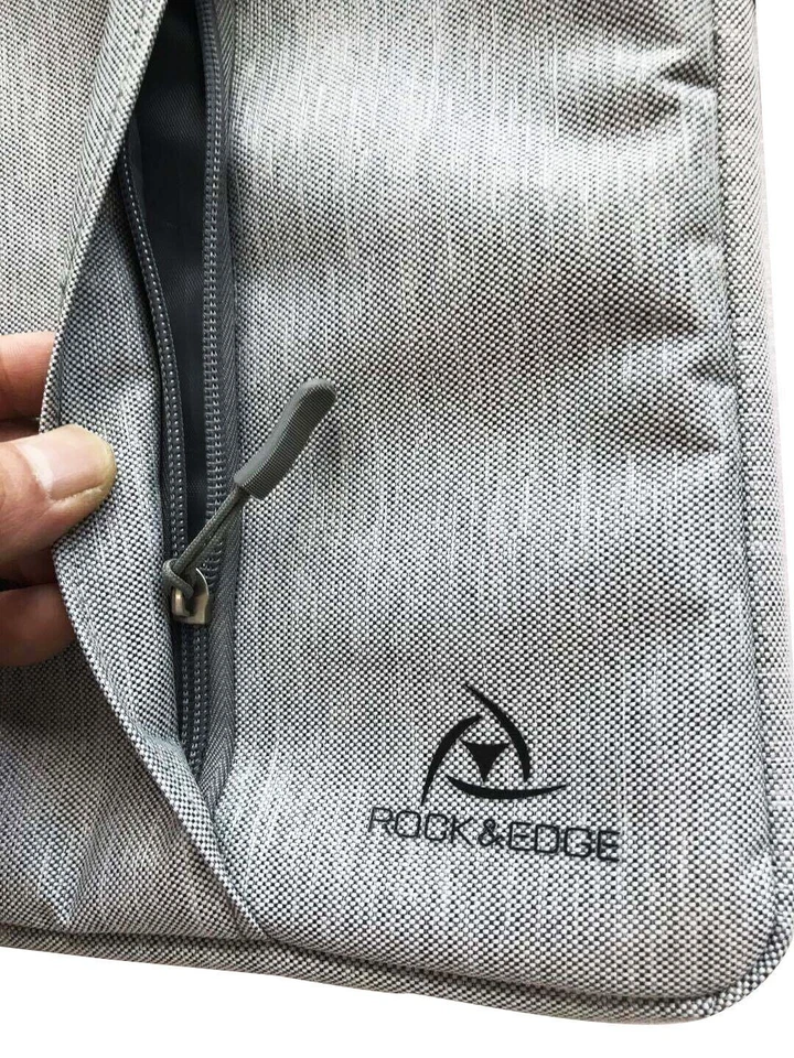 Защитный чехол для переноски компьютера ROCK&EDGE (11–14 дюймов) для ноутбука (серый) - Изображение 2 из 3