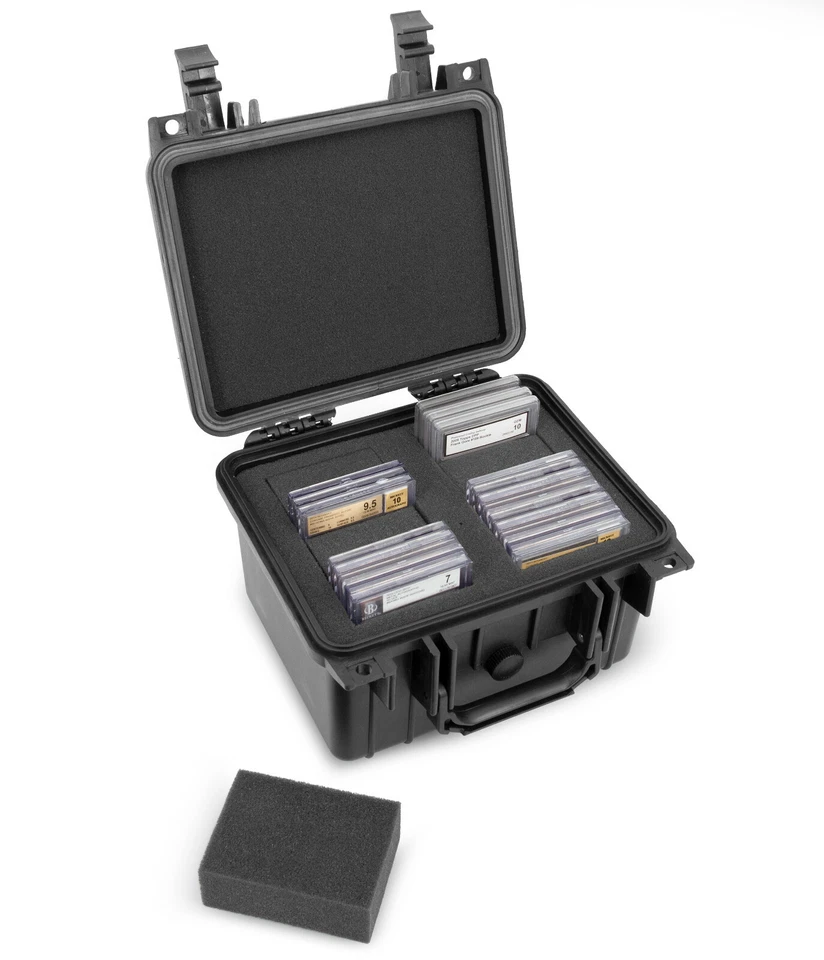 CM Graded Card Case Storage Box for 40 Graded Sports Trading Cards, Waterproof - Image 2 of 4