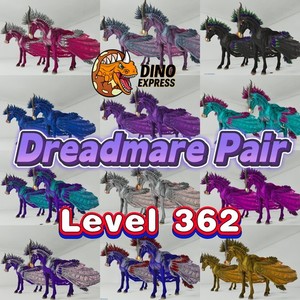 Level 362 Dreadmare Pair Clone ARK🦕 Survival Ascended ASA PVE PC/XBOX/PS