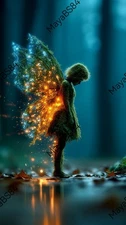 4 Fairy - Digital Image Picture Phone Background AI Art, 4 images