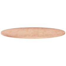 Solid Wood Oak Round Table Top Untreated Table Top Multi Colours/Sizes vidaXL