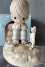 Precious Moments "In his Time" PM872 1987 Boxed Collectors Club Exclusive