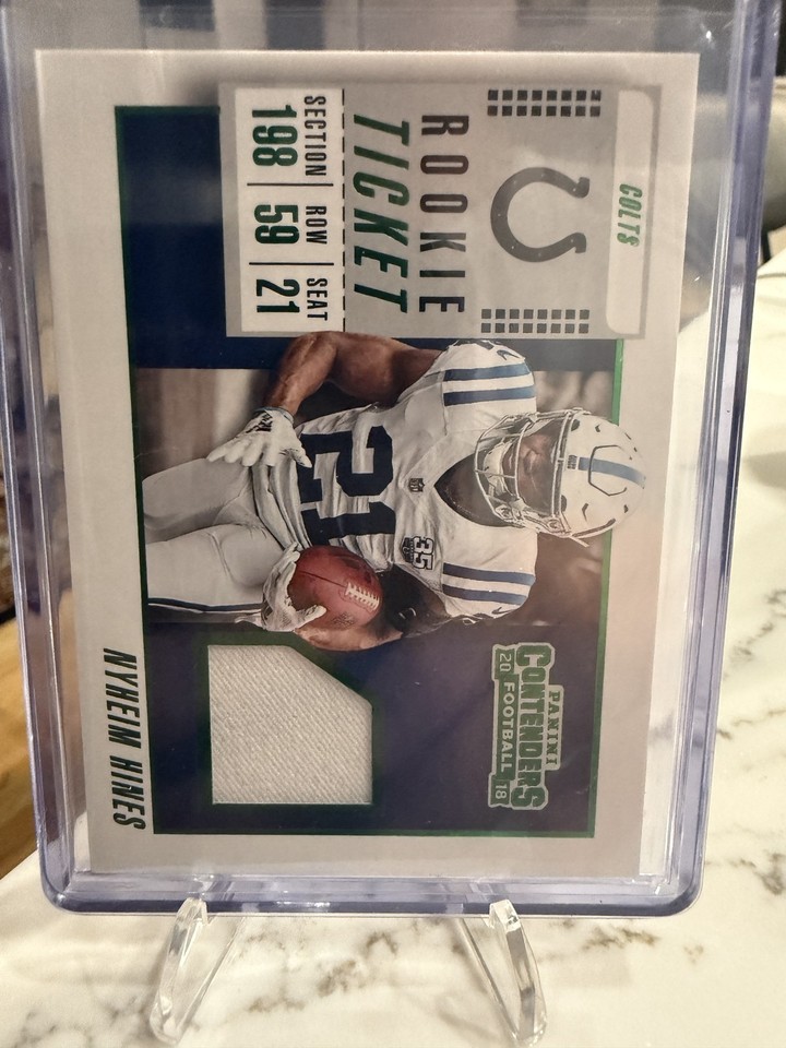 2018 Contenders Michael Gallup #RTSV-26 Ticket Swatches Michael Gallup #RTSV-26 Rookie Ticket Swatches Cowboys