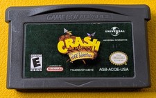 Crash Bandicoot: The Huge Adventure (2002) Nintendo GBA Cartridge Only Working