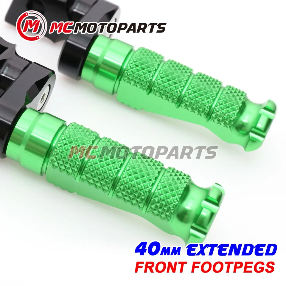 CNC 40mm Lowered Front Foot Pegs For Daytona 750 650 Sprint 900 Speed Four - Изображение 4 из 4
