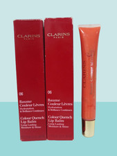 CLAINS COLOUR QUENCH LIP BALM #06 SWEET PAPAYA 0.5 OZ BOXED (LOT OF 2)