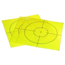 3pcs Survey Reflector Sheet 200x200mm Self-Adhesive Survey Target Mark Green