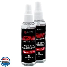 Gamer Advantage FogAway - Anti Fog Spray for Swim Goggles, Glasse