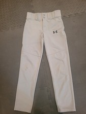 Under Armour Boys Medium Loose Fit Gray Baseball Pants