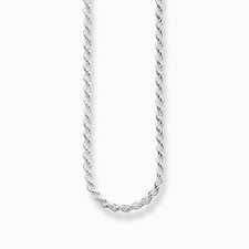 Image of Thomas Sabo Sterling Silver Curb Chain Necklace