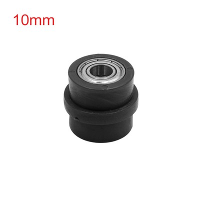 10mm Innenloch Kettenrolle Riemenscheibe Schlüssel Radführung Schwarz Motorrad