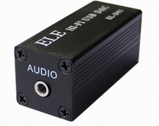 PCM2704 HiFi DAC Plug and Play USB Decoder RFO series capacitors for ELNA EL-D01