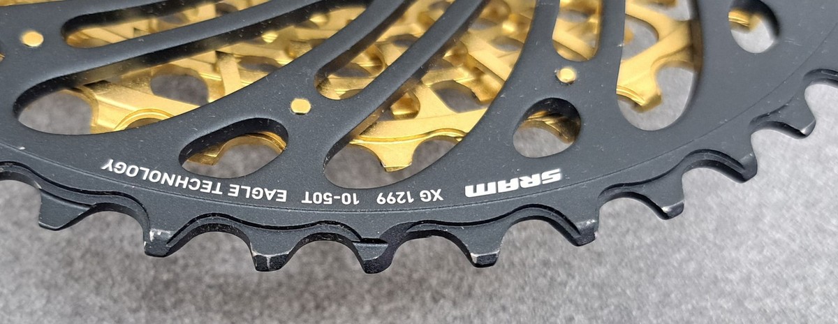 SRAM カセット 12速 10-50T XG-1299 ゴールド sram-sram-xg-1299-12sp-