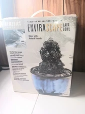 Homedics Envirascape Lava Bowl Tabletop Relaxation Fountain Body Basics NEW