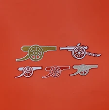 Soccer Team Cannon Iron-On Patches
