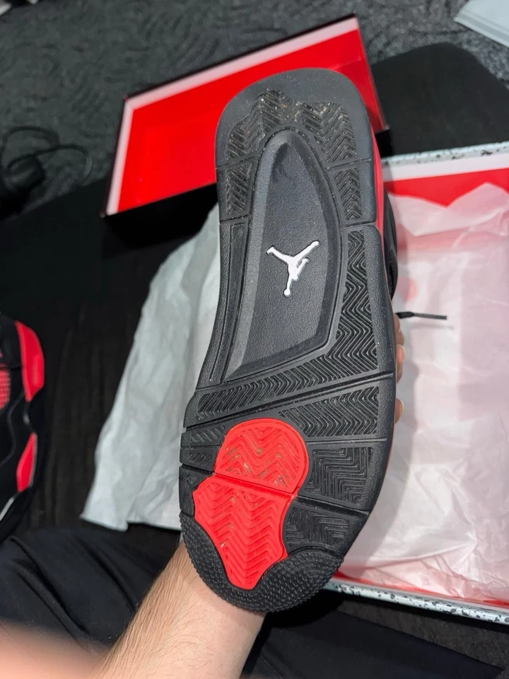 Air Jordan 4 Retro Red Thunder - Bild 2 von 4