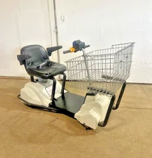 "MART CART MODEL 63"ELECTRIC HANDICAP/SHOPPING CART RECHARABLE BATTERY 550LB MAX