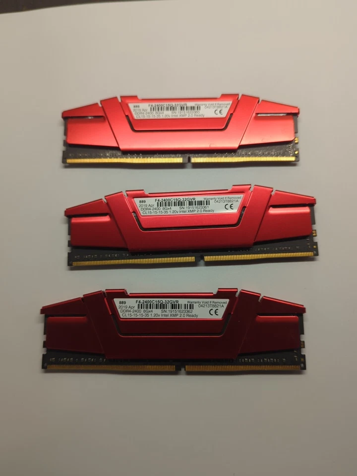G.Skill Ripjaws V Series 16GB (3 x 8GB) 288-Pin DDR4 SDRAM DDR4 2400 (PC4 19200) - Image 2 of 4