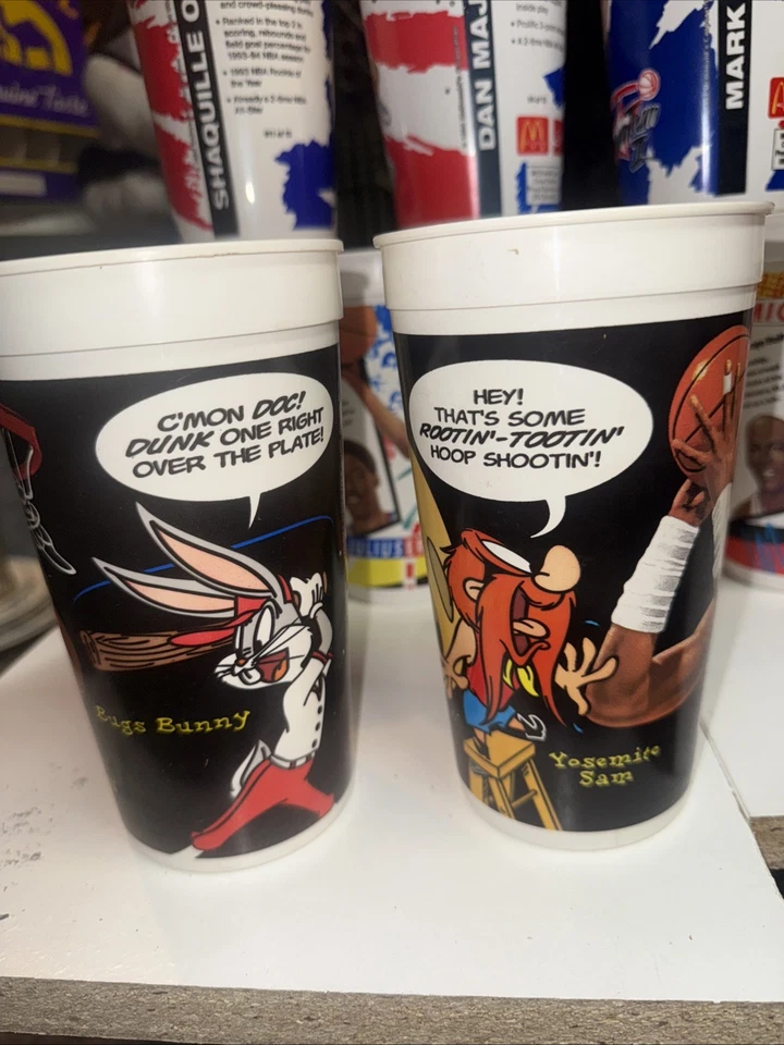 Lote de 10 tazas McDonald’s Cups 1994 NBA Foto 3 de 4