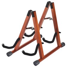 DOMMI Multiple Guitar Stand - Double A-Frame Floor Stand with Soft Foam Arms,...