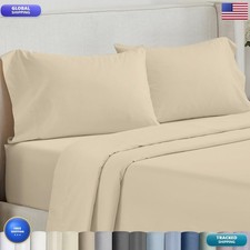 California Design Den 100 Cotton Sateen Pillow Cases King, Set 2 840307190314