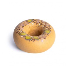 Erzi Wooden Bagel For The Grocery Store  Kids Kitchen, Wooden Toy