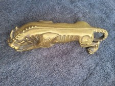 Figur Raubtier aus Bronze gegossen,Gewicht 649 g!