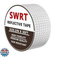 SWRT Reflective Tape 2 Inch x 30 Feet DOT-C2 Shining Star Fade Re