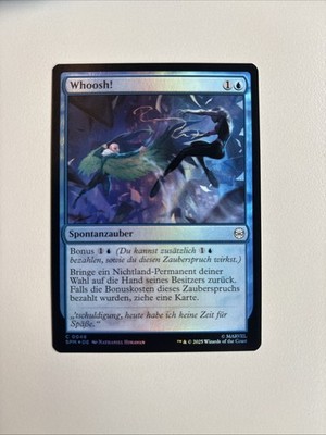 Whoosh! Magic The Gathering Foil C0048 SPM Common 