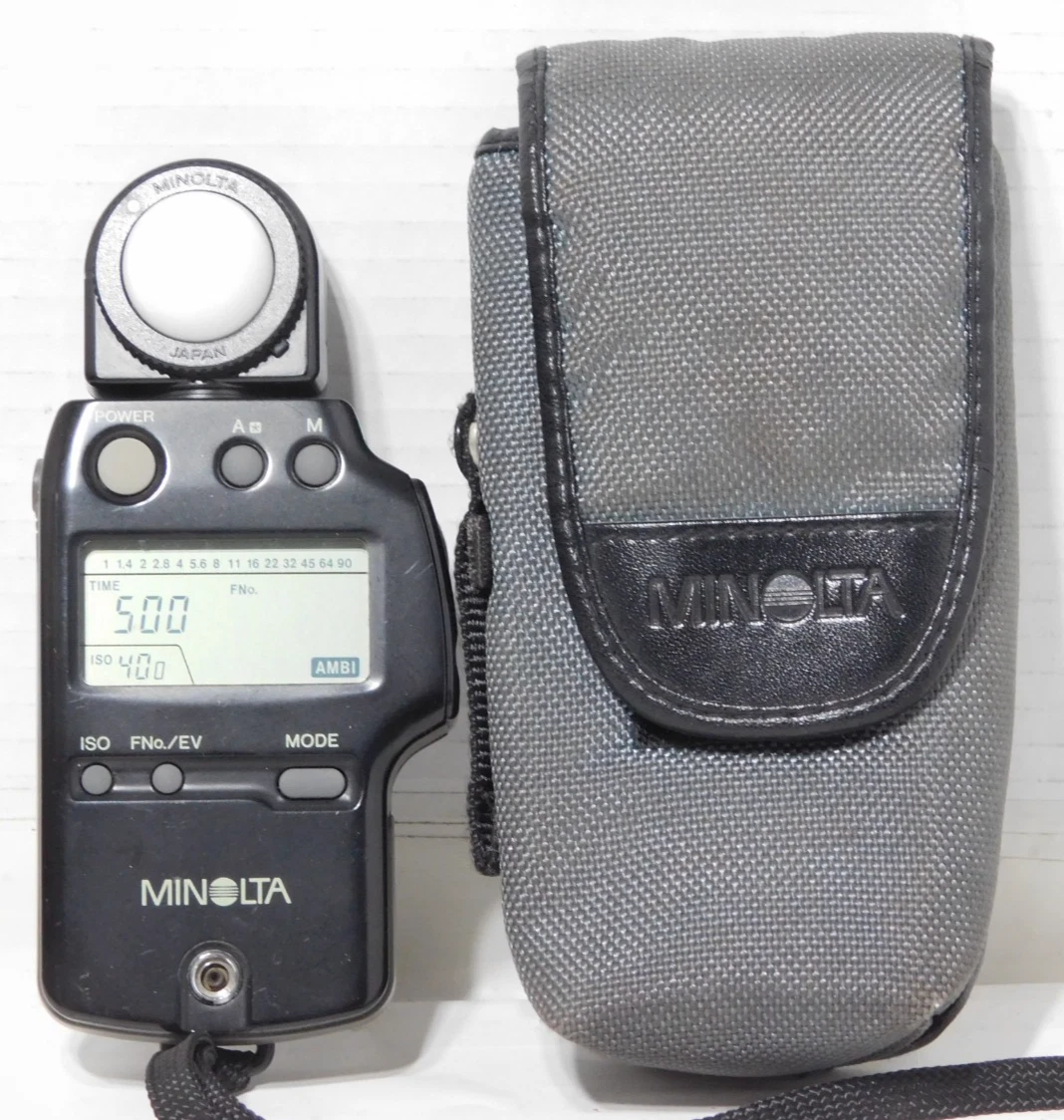 Minolta Light Meter Iv F for sale | eBay