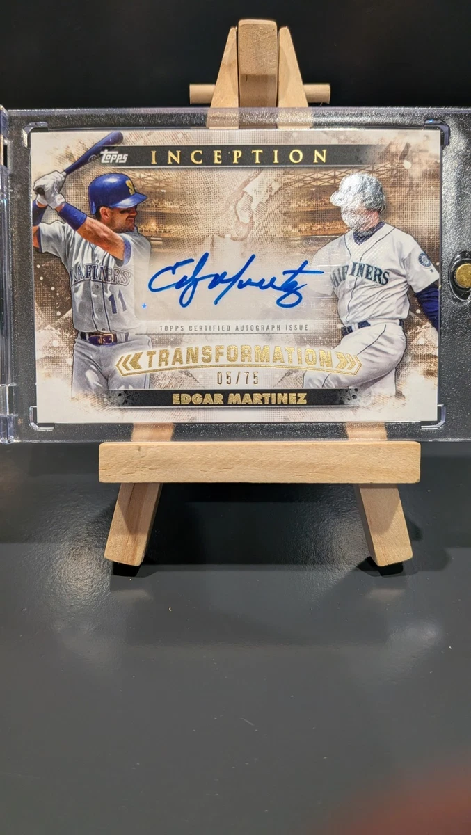 Edgar Martinez Baseball Serial Numbered Sports Trading Cards