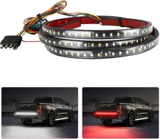 Tailgate Light Bar, LED Single Row Tailgate Light Strip with Red Running Brake L