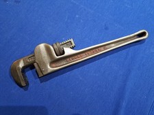 Record leader 14 pipe wrench Vintage Stilsons Plumbing Tool  Made In England