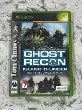 2003 XBOX Ghost Recon Island Thunder Tom Clancy Video Game with Manual