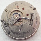 ANTIQUE 18s ELGIN GRADE 348 21 JEWEL 21J HUNTER POCKET WATCH MOVEMENT