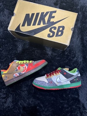 Nike SB What The Dunk New with Original SB Box Included Verified Authentic