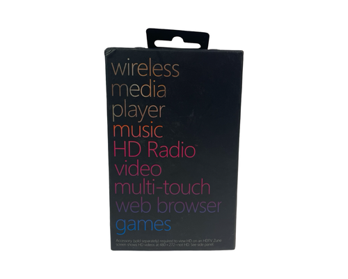 Microsoft Zune HD Digital Media Player schwarz 16GB Model 1395 (siehe Details) *SE