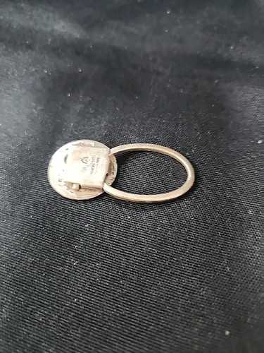 Vintage Mexico Sterling Silver Key Ring Clip "D" Monogram - Picture 8 of 9
