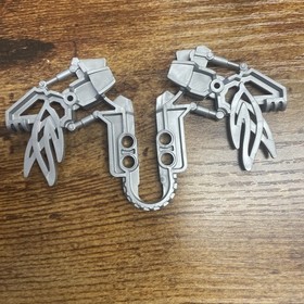 2004 #8601 Lego Bionicle Toa Vakama Figure In Original Canister. Opened.