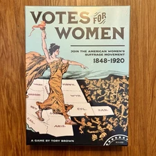 Votes For Women 2nd Printing Fort Circle Tabletop Board Games SEALED