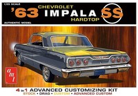 Amt/Mpc AMT1149M/12 - 1/25 1963 Chevy Impala Ss - Neu