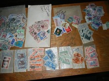 Vintage UNION OF SOUTH AFRICA  Stamps lot 250+ Used OLD DEALER STOCK FREE SHIP