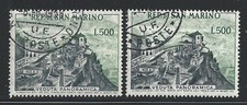 1958 SAN MARINO, No. 475 500 Lire Grey and Green USED