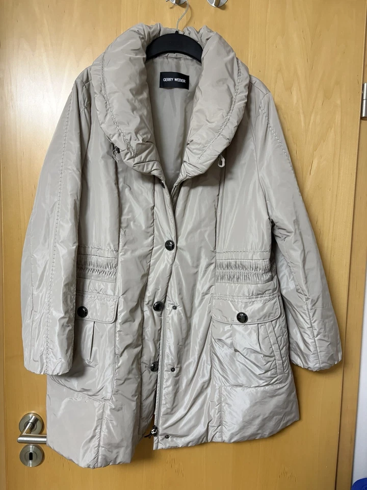 Jacke Gerry Weber 48 Beige Grau Taupe