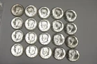 1964 D US Kennedy Bank Half 50c  Roll Original Unc (20) Coins