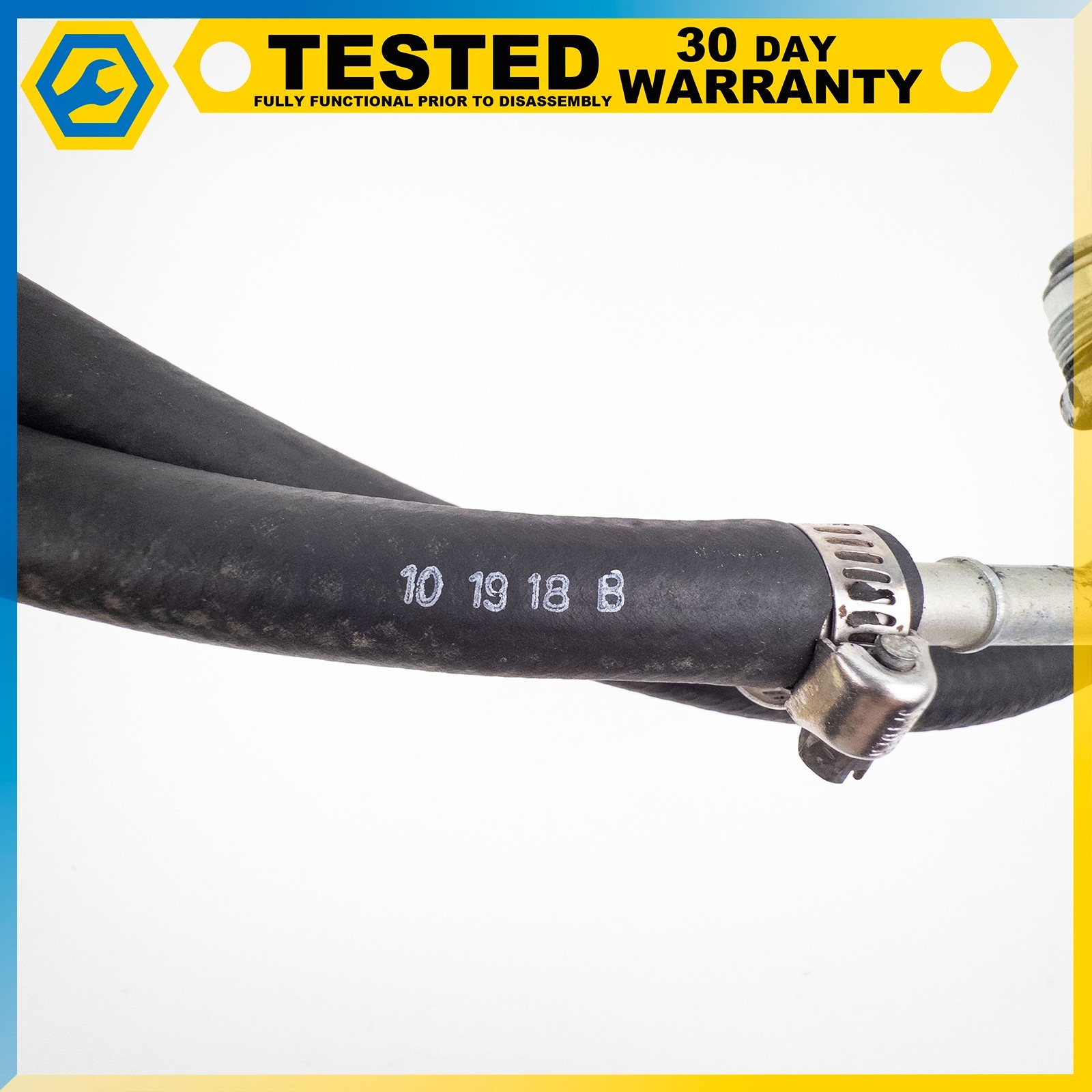 05-13 CHEVROLET CORVETTE C6 POWER STEERING FLUID COOLER HOSE OEM