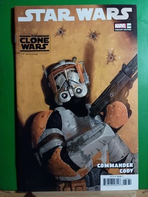 2023 Marvel Comics Star Wars Issue 38 E.M. Gist Clone Wars Cover C Variant 