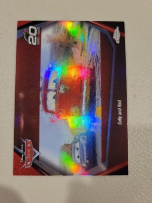 2026 Topps Chrome Disney Cars 20th Anniversary #CRS-5 Sally and Red