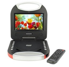 Magnavox MTFT750RD 7-inch portable DVD/CD Player with Color TFT Screen  Remote