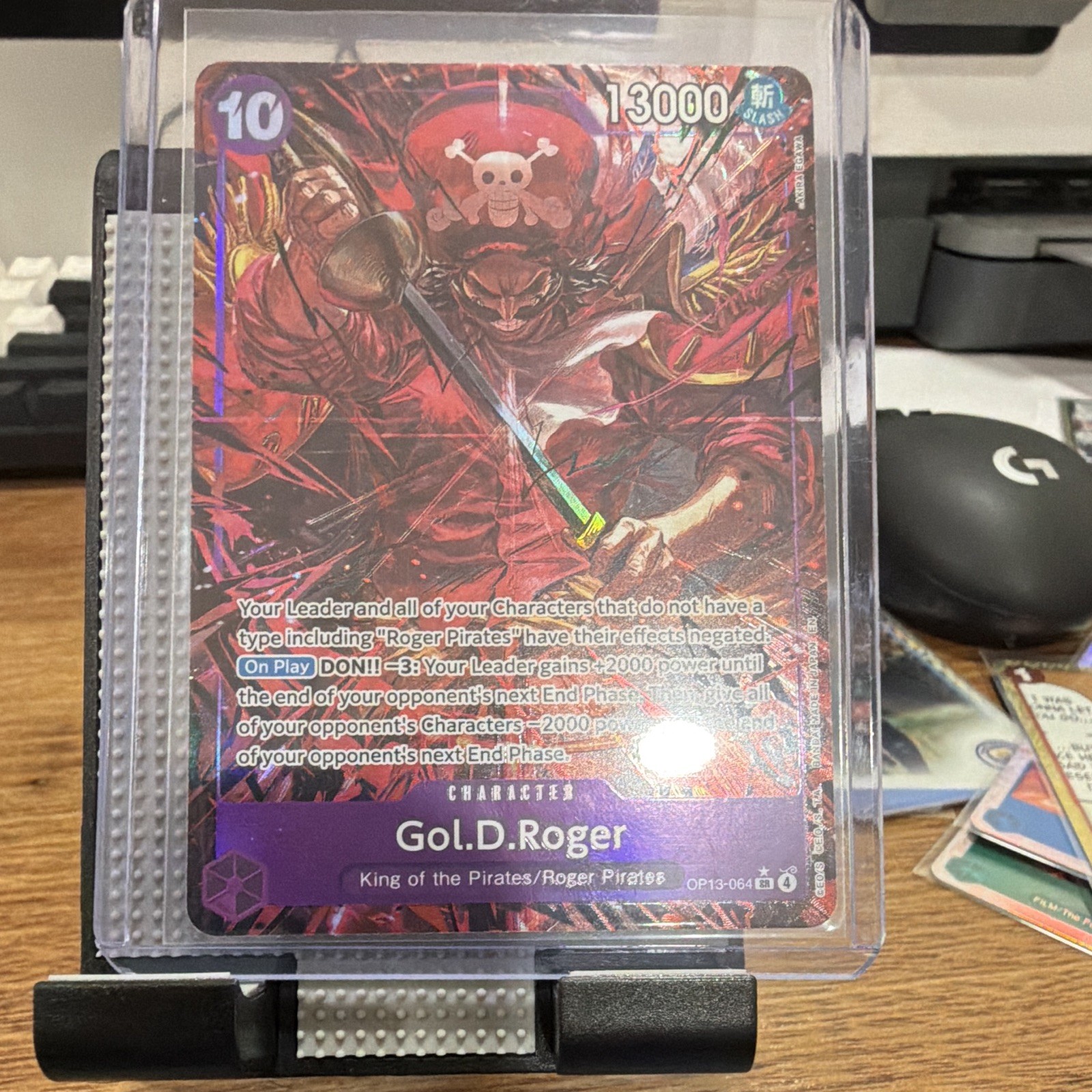 Gol.D.Roger OP13-064 Carrying on His Will - Alt Art Foil SR 13000 Cost 10 EN
